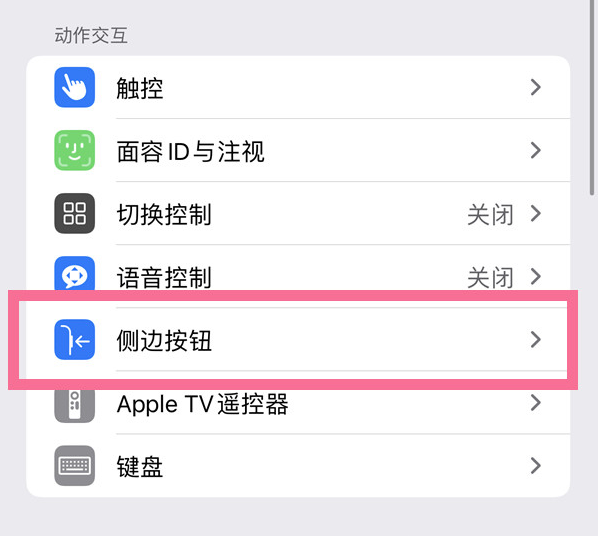 黄冈苹果14维修店分享iPhone14 Plus侧键双击下载功能关闭方法 