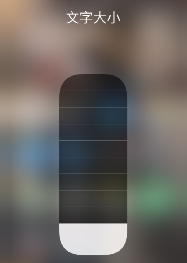 黄冈苹果手机维修分享小技巧：在 iPhone 控制中心快速调节字体大小 