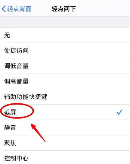 黄冈苹果手机维修分享iPhone12如何启用双击截屏 